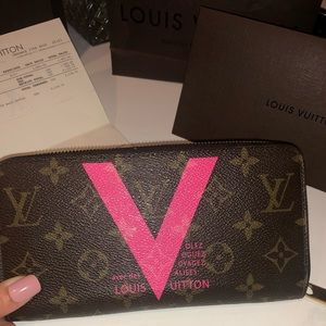 Louis Vuitton Zippy Wallet monogram v gren